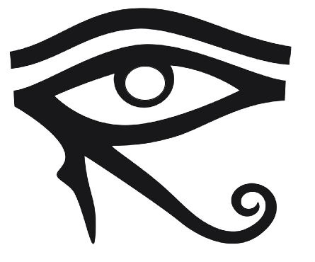 The Left Eye of Ra (also called the Lunar Eye corresponds to intuition and spiritual sight, hence insight.)