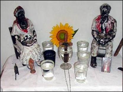 Afro-diaspora ancestral altar