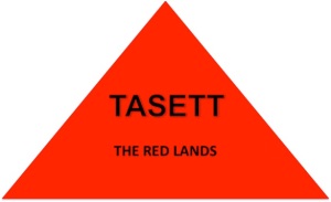 TASETT - The Red Lands. Literally also known as the desert region of Lower Kamit in the northernmost part of the country. Metaphorically, it symbolizes our Lower Self - represented by the red Deshret crown of Kamit.