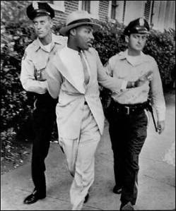 Martin L. King Jr. Arrested